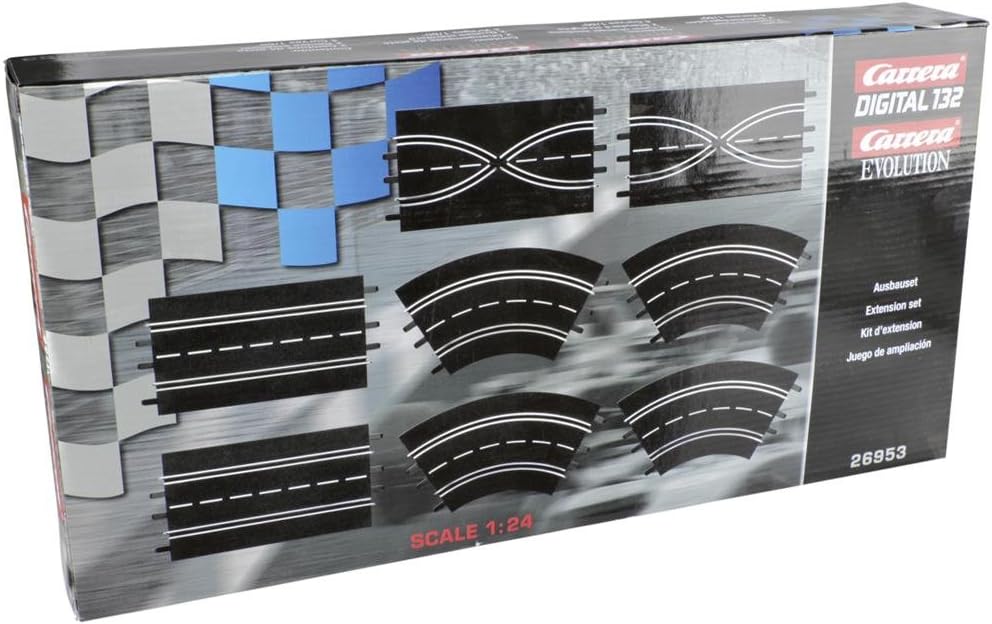 Carrera EVO Ausbauset Erweiterungsset für analoge Rennbahnen 20026953 Computerausrüstung, Elektronik, Hardware