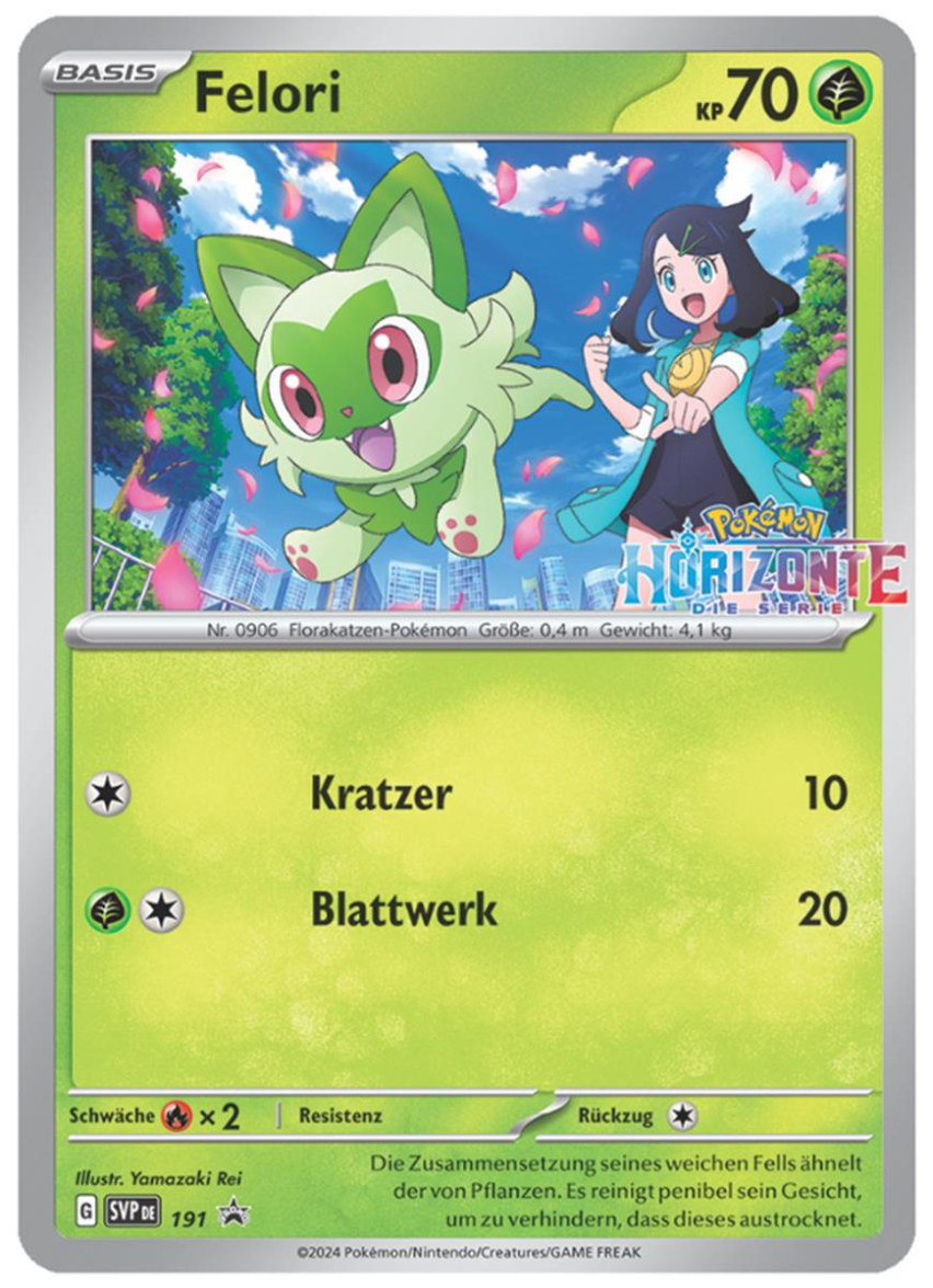 Pokémon Horizonte Promokarte Felori