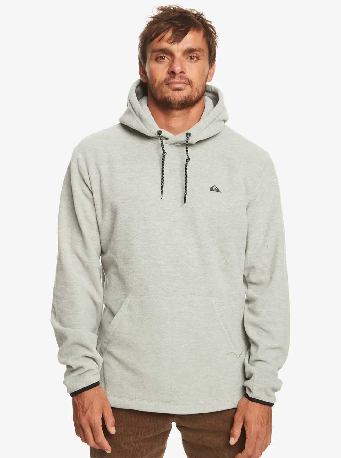 Quiksilver Essentials - Kapuzenfleece für Männer Grau GR. S