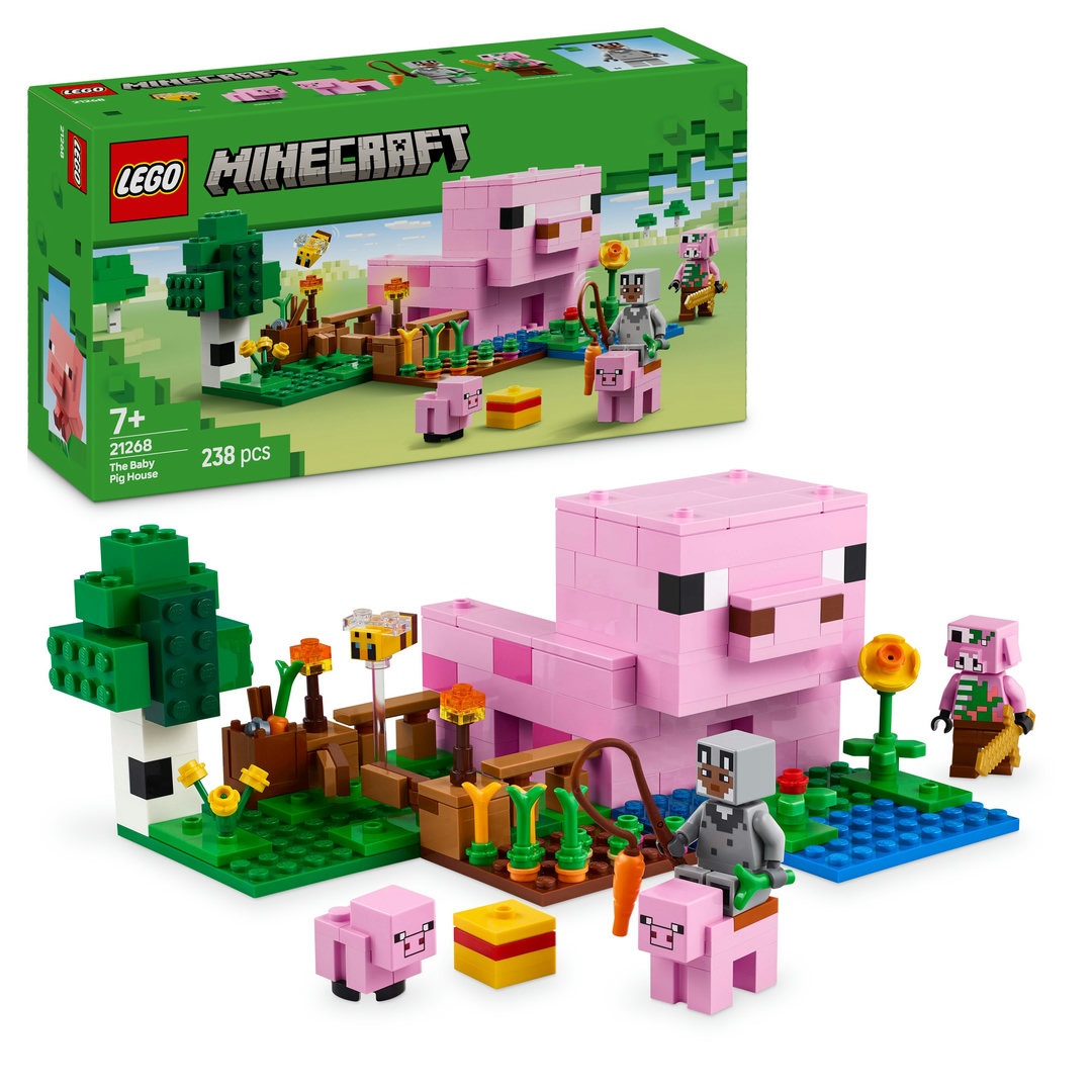 LEGO® Minecraft™ 21268 Das Babyschwein-Haus LEGO® Minecraft™ 21268 Das Babyschwein-Haus