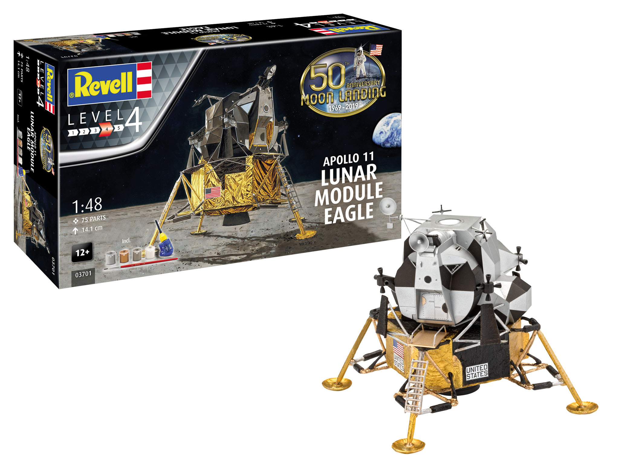 Revell 03701 Apollo 11 Lunar Module Eagle Modellbausatz