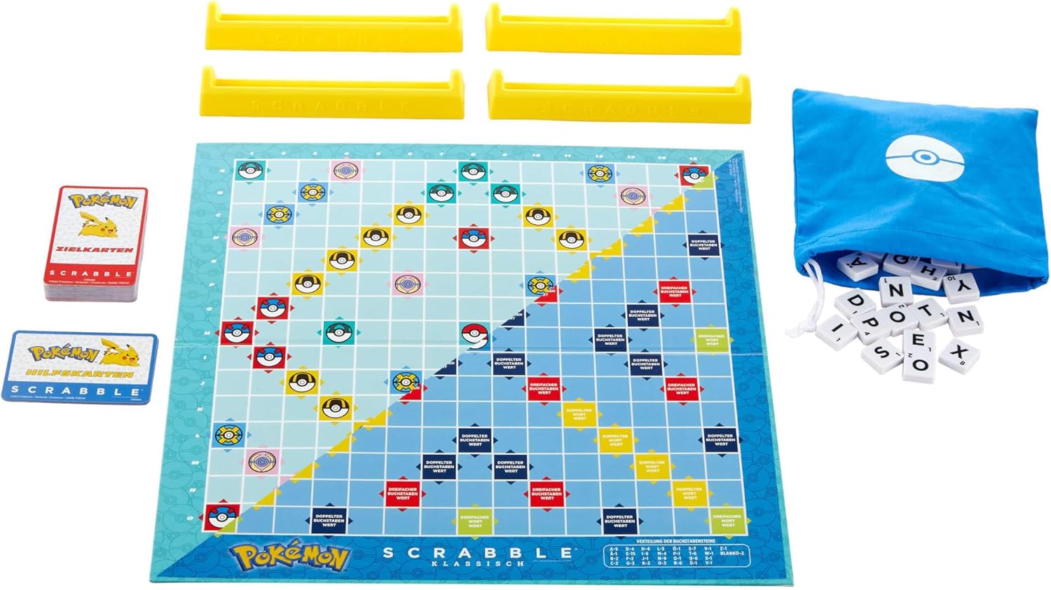 Scrabble Pokémon – Das ultimative Wortspiel für Pokémon-Fans (Deutsch) HXT28