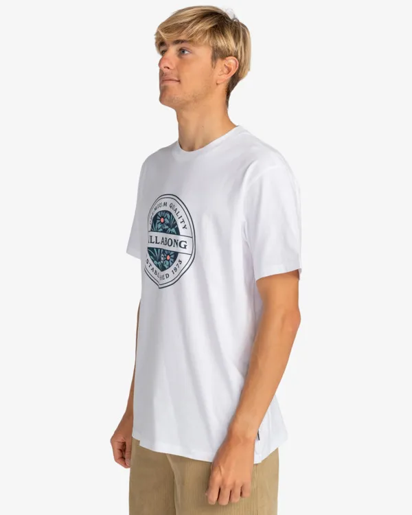 Billabong T-Shirt Herren Rotor Fill Weiß GR. L