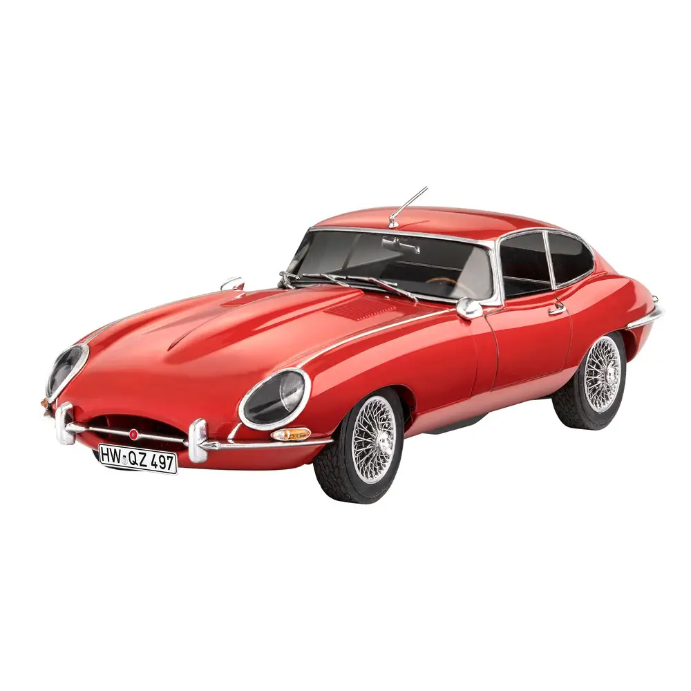 Revell 07668 Jaguar E-Type (Coupé) – Sportwagenklassiker Modell 1:24