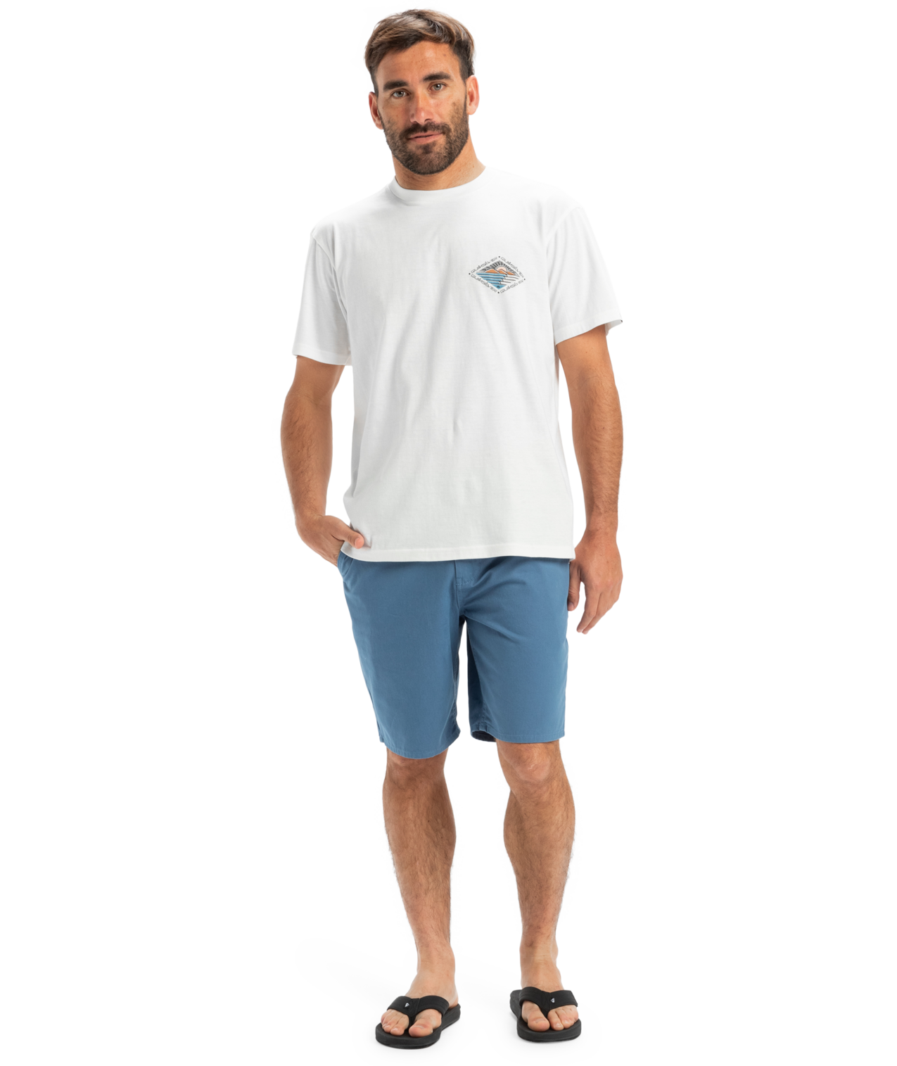 Quiksilver Everyday 20" – Chino-Shorts für Männer, Blau GR. 36