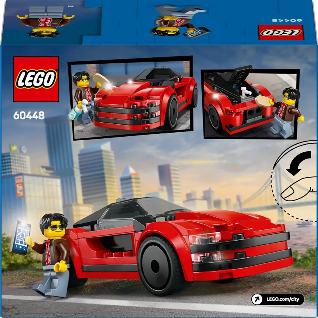 LEGO® City 60448 Roter Sportwagen