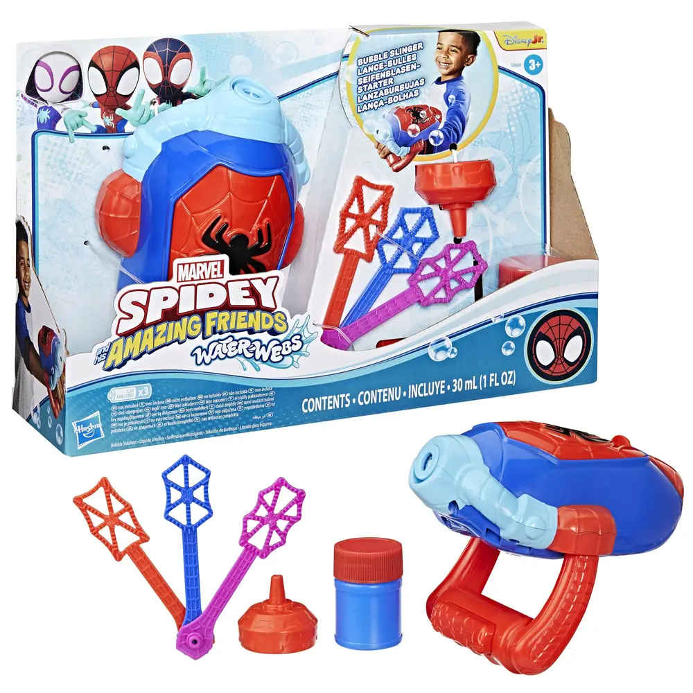 MARVEL Spidey Water-Webs Seifenblasen-Starter MARVEL Spidey Water-Webs Seifenblasen-Starter