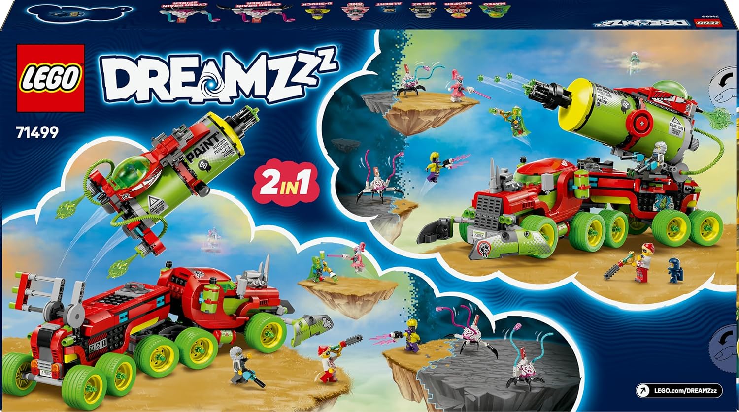 LEGO® DREAMZzz 71499 Mateos Sprühdosen-Truck Maschine, Rad