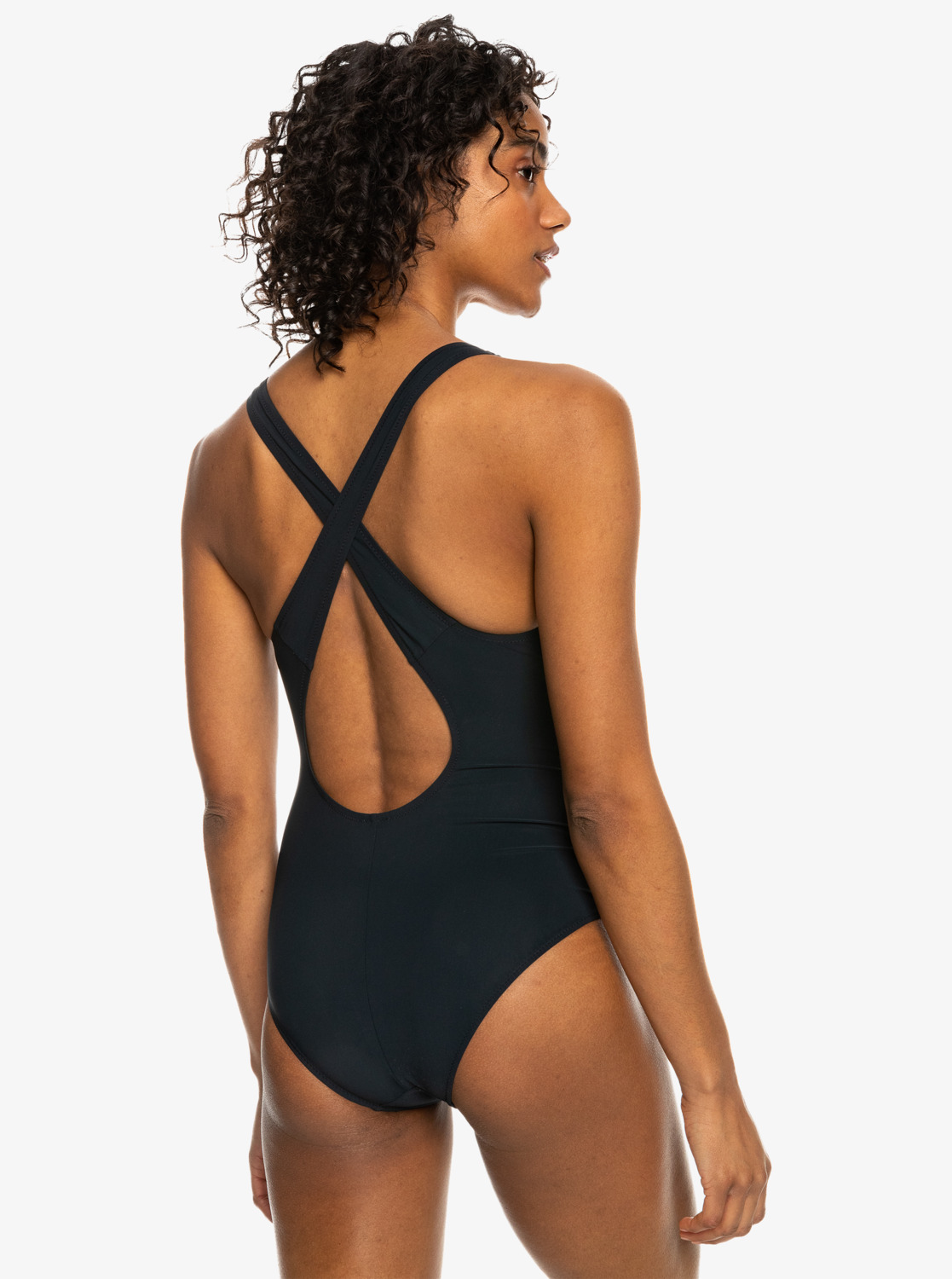 ROXY ROXY Active - Hinten überkreuzter Badeanzug für Frauen GR. L