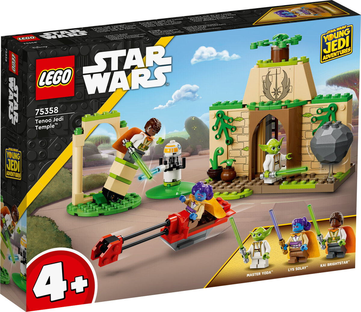 LEGO 75358 Star Wars - Tenoo Jedi Tempel LEGO, 75358, Star, Wars, -, Tenoo, Jedi, Tempel, Spielzeug, Person