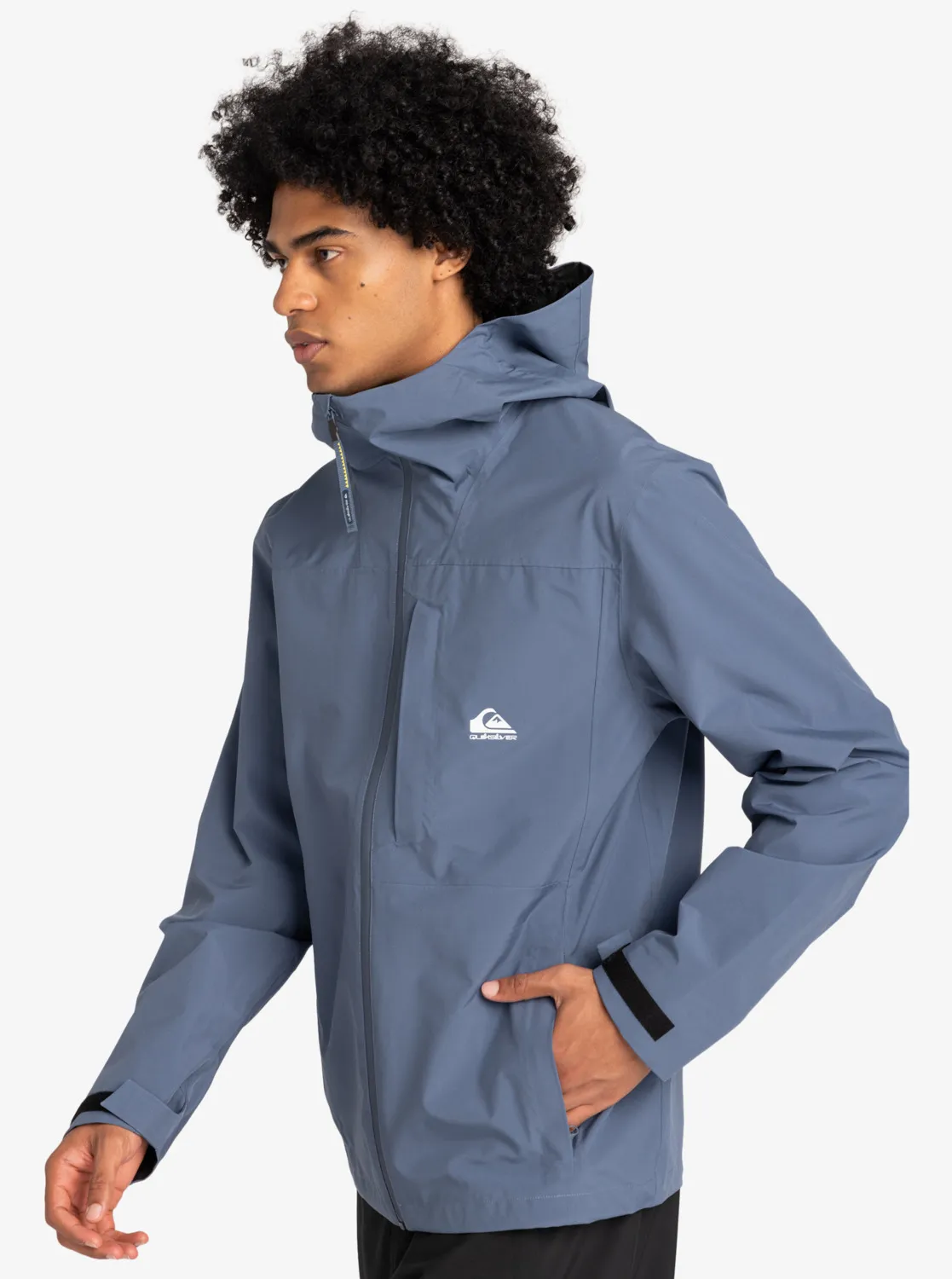 Quiksilver Overcast 10K - Isolierende Kapuzenjacke für Männer Denim GR. L