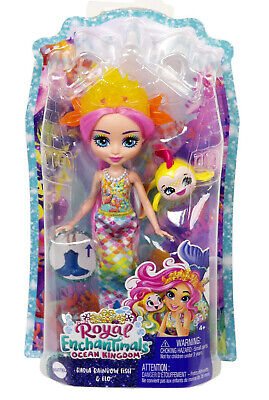 Royal Enchantimals Radia Rainbow Fish & Flo Meerjungfrauenpuppe