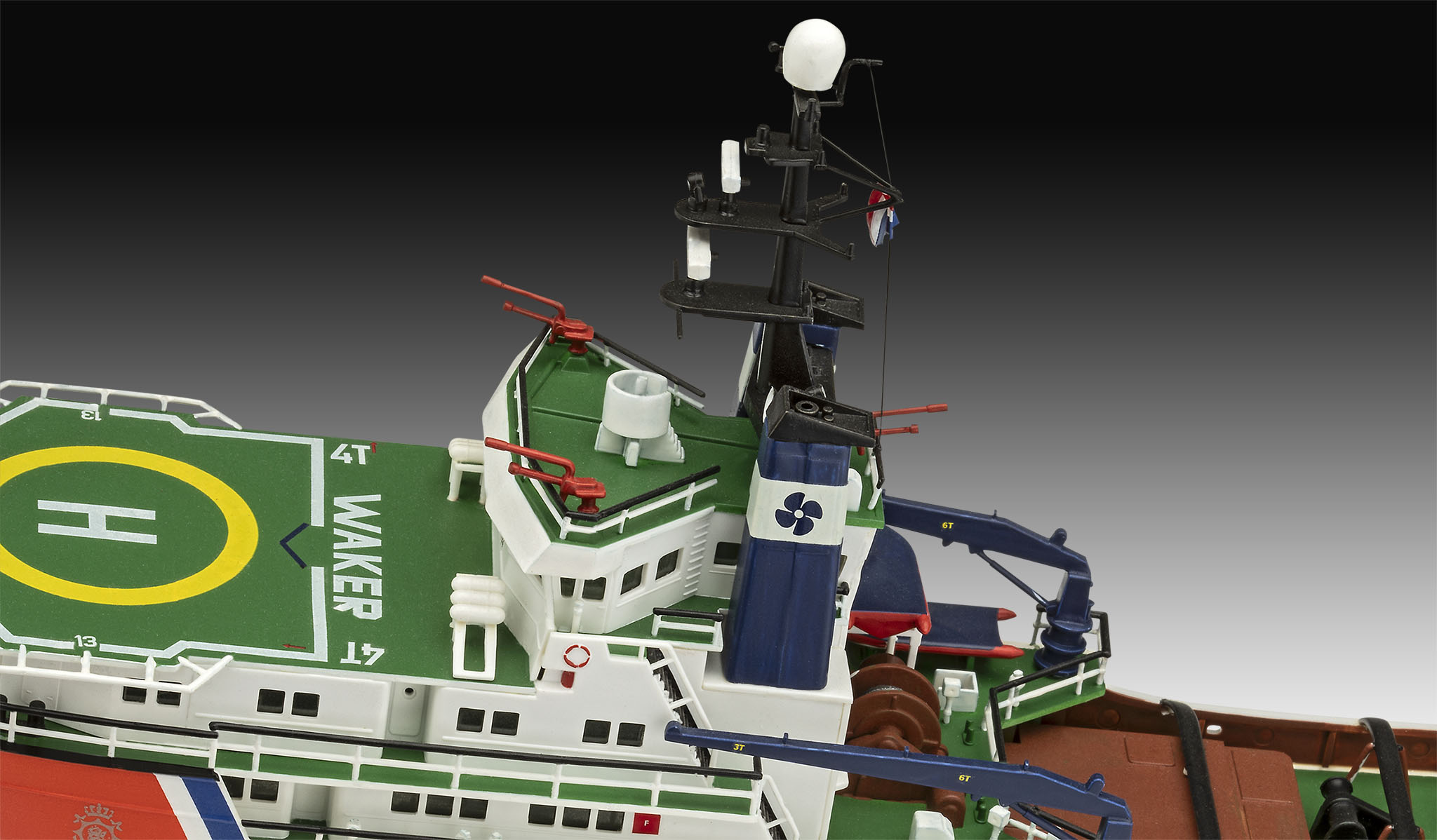 Revell 05240 ETV Waker Küstenwachschiff Modellbausatz