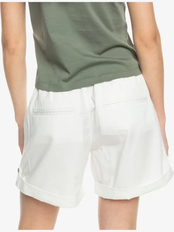 ROXY Sweetest Life - Casual-Shorts mit elastischem Bund für Frauen GR. L