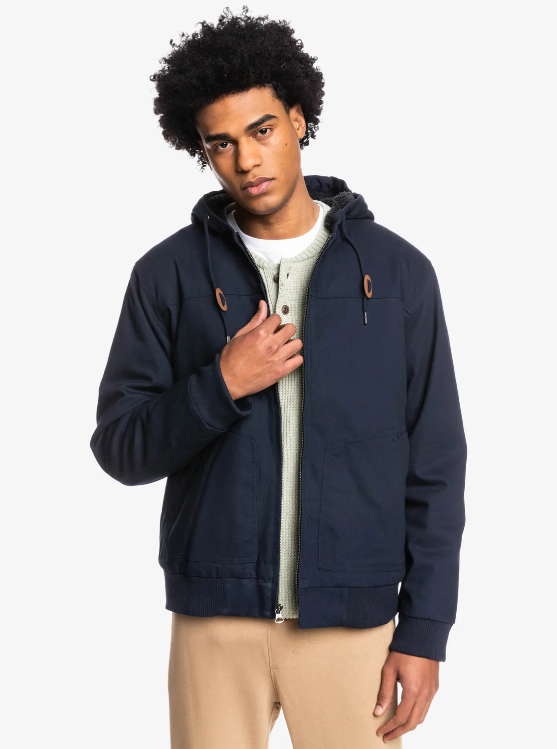Quiksilver Brooks - Technische Jacke für Männer Dunkelblau GR. L