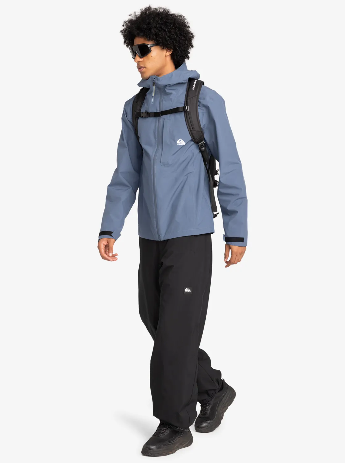 Quiksilver Overcast 10K - Isolierende Kapuzenjacke für Männer Denim GR. L