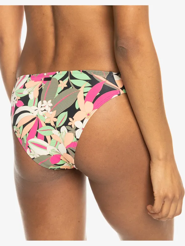 ROXY Printed Beach Classics - Bikiniunterteil mit tiefem Bund für Frauen GR. L