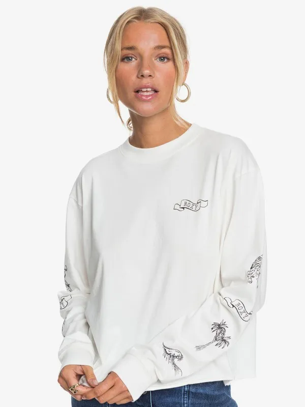 Fly_Over_The_World_B_-_Longsleeve_für_Frauen