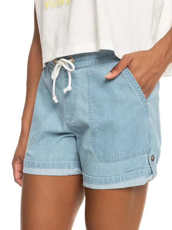 ROXY Milady Beach Regular - Jeansshorts für Frauen GR. XL