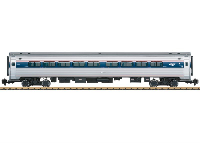 LGB L31203 Amtrak Schnellzugw.Couach Pha LGB, L31203, Amtrak, Schnellzugw.Couach, Pha, Personenkraftwagen, Fahrzeug, Zug, Maschine, Rad