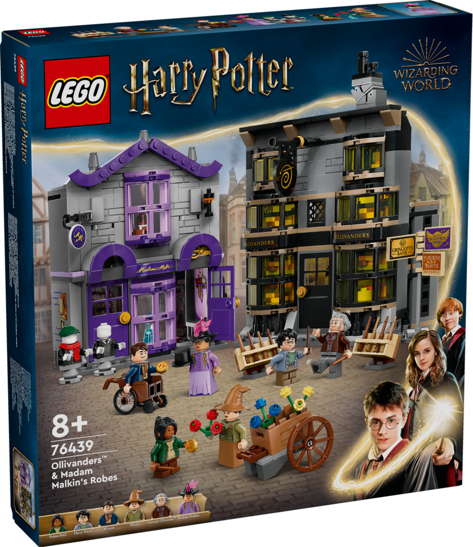 LEGO 76439 Harry Potter™ Ollivanders & Madam Malkins Anzüge LEGO, 76439, Harry, Potter™, Ollivanders, &, Madam, Malkins, Anzüge, Erwachsener, Weiblich, Person, Frau, Rad