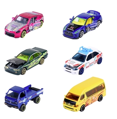 Majorette Japan Series Deluxe Cars, 6-Sort. 212051030