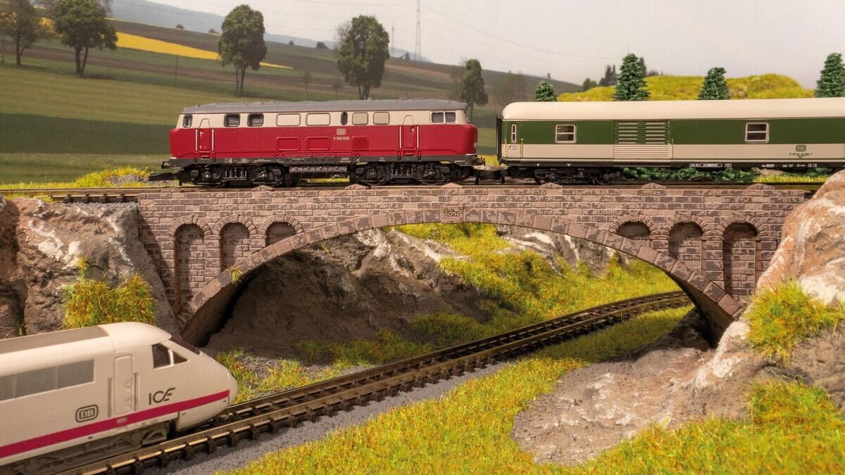 NOCH 44380 Steinbogenbrücke – Laser-Cut Brückenbausatz 