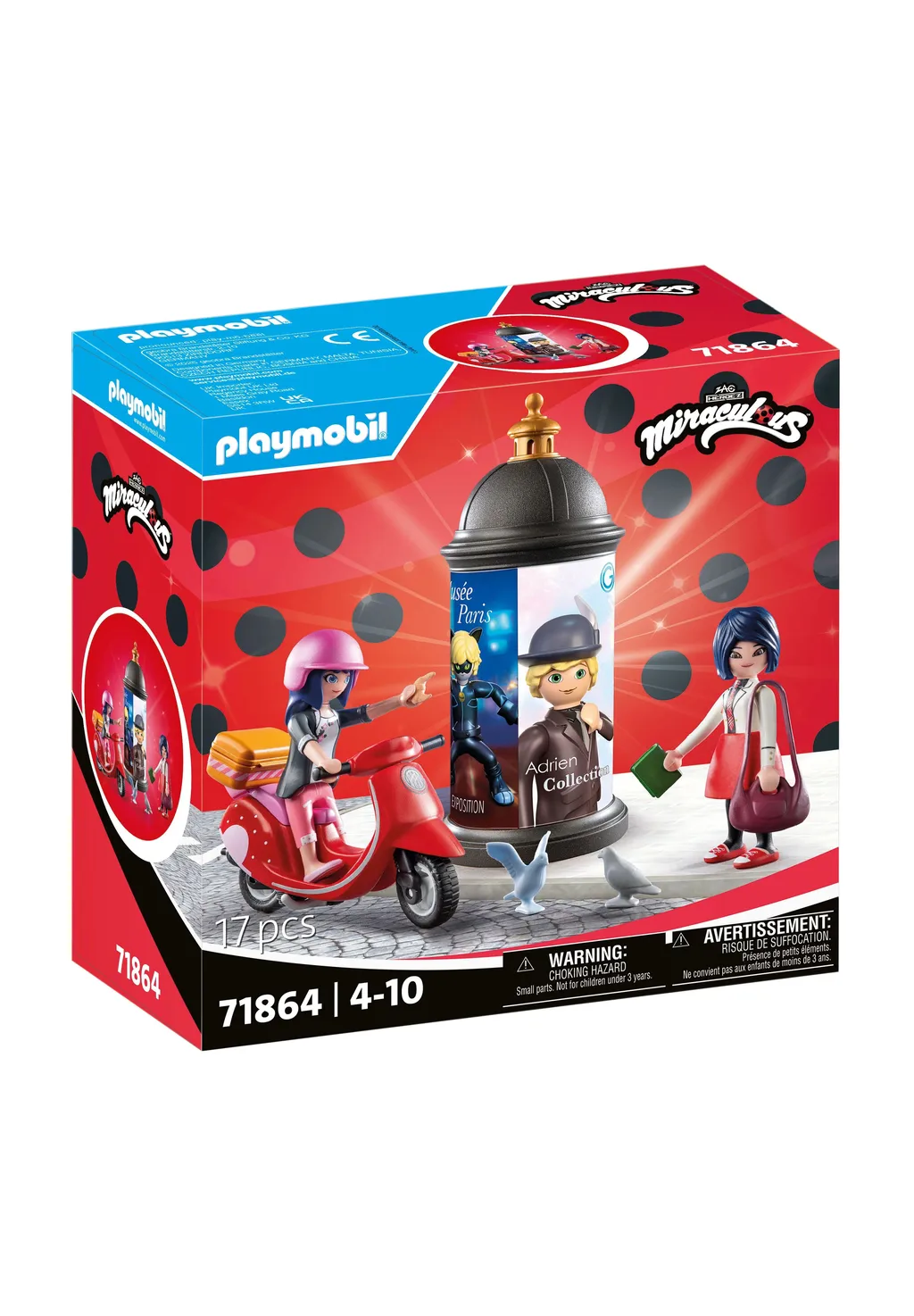 PLAYMOBIL, 71864, MiraculousRollerfahrt PLAYMOBIL 71864 MiraculousRollerfahrt