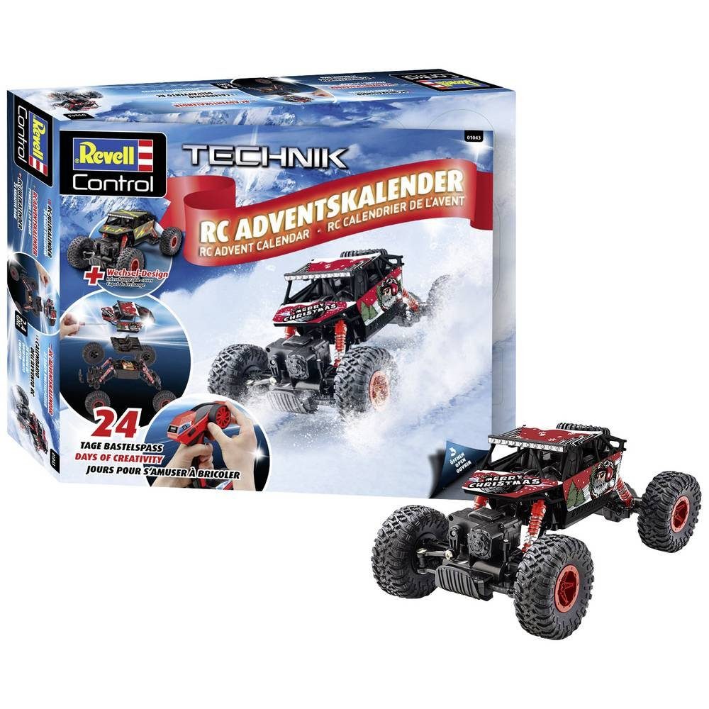 revell 01043 control christbaumschmuck adventskalender rc crawler